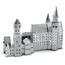 Металлическая Земля Замок Нойшванштайн 3D Металлическая Модель