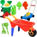 НАБОР ДЕТСКОЙ ТАРАНКИ + НАБОР ПЕСКА + КОСИЛКА + ЛЕЙКА + ЛОПАТА