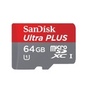Карта SANDISK 64 ГБ micro SDXC ULTRA PLUS U1 64 ГБ