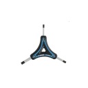 UNIOR Ключ шестигранный трехсторонний 2,2,5,3 1781/2HX