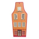 Деревянный светодиодный рождественский домик