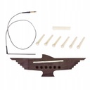 Настройте акустическую гитару Rosewood Bridge и