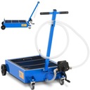 Напольная тележка для замены масла с ручным насосом 20л/мин, 55 л.