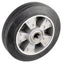 Комплект колес и роликов для тележки 2 колеса 200мм + 4 ролика 80х70мм алюм-резина
