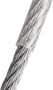 Zestaw: lina ocynkowana 40m, 2kausze, 4zaciski Kod producenta SW10449.3