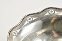 красивая старинная серебряная тарелка пр.800