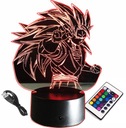 3D светодиодная лампа Songo Dragon Ball 16 цветов RGB