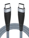 KABEL USB C - TYPE-C WYTRZYMAŁY PREMIUM 3A 60W