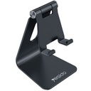 АЛЮМИНИЕВАЯ ПОДСТАВКА, ПОДСТАВКА ДЛЯ ПЛАНШЕТА ТЕЛЕФОНА, Черный