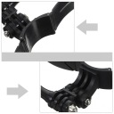 BLACK FASTENERS DO CAMERAS SPORTY NA HELMET MOTORCYCLE (ABS)  photo 9