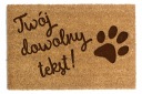 КОВРИК ДЛЯ ДВЕРИ Любая надпись в подарок!