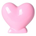КЕРАМИЧЕСКАЯ КОПИЛКА СЕРДЦЕ РОЗОВАЯ НА ДЕНЬ ВАЛЕНТИНА