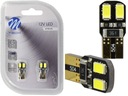 СВЕТОДИОДНАЯ ПАРКОВОЧНАЯ ЛАМПОЧКА M-TECH 12V W5W БЕЛАЯ OSRAM