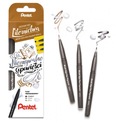Набор ручек-кистей PENTEL для каллиграфии.