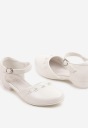 Born2be White Sandals 35 Eco -Leather Elegant #3