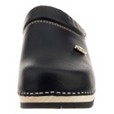 Topánky Drevenice Dreváky Buxa Supercomfort Čierne Dominujúci vzor bez vzoru