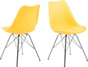 Aga Jedálenská stolička MR2040 Žltá Hĺbka nábytku 45 cm