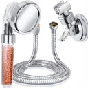 NATYNKOWY ZESTAW PRYSZNICOWY SŁUCHAWKA+UCHWYT+WĄŻ