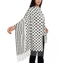 szalik Szal Luksusowe palestyńskie Hatta Kufiya Materiał dominujący bawełna