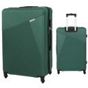 ЧЕМОДАН FIESTA TRAVEL СРЕДНИЙ L БАГАЖНЫЙ ЛИРА 24 ДЮЙМА 63 л ЗЕЛЕНЫЙ