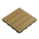 3D Композитная Терраса Для Террасы Медовый Тик 30 x 30 x 2,5 см