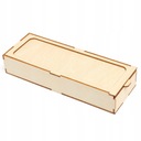 TOLLTARTÓ FA DOBOZ GRAVÍROZÁS LOGÓ AJÁNDÉK Szín barna és bézs árnyalatok