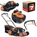 БЕНЗИНОВАЯ КОСИЛКА С ПРИВОДОМ 56 СМ 196 СМ3 ВЕРХНЯЯ СТРИЖКА МОЩНАЯ БОЛЬШАЯ МУЧКА