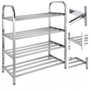 ПОЛКА ОБУВОЧНАЯ ШКАФА ДЛЯ ОБУВИ МЕТАЛЛИЧЕСКАЯ ПРОЧНАЯ ПОДСТАВКА СТАБИЛЬНАЯ