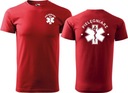 Koszulka medyczna męska PIELĘGNIARZ XL Materiał dominujący bawełna