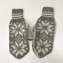 Шерстяные перчатки РУЧНАЯ РАБОТА ОДНОГО РАЗМЕРА