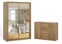 Комплект мебели Шкаф 150 + комод BARI Выбор цвета