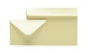 Декоративные пригласительные конверты, размер C6, жемчужно-бежевый, 120 г/м², 50 шт.