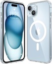 ПРОЧНЫЙ, ПРОЗРАЧНЫЙ МАГНИТНЫЙ ЧЕХОЛ ДЛЯ IPHONE 15 6,1