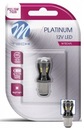 M-TECH LUZ DIODO LUMINOSO LED 12V/24V P21W BAY15D 3.9W WHITE BLANCA 