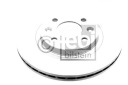 2 CV FEBI DISQUE FREIN RENAULT MEGANE 96-02 24.012photo 10