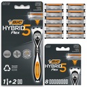 БРИТВА BIC HYBRID 5 FLEX BRIVING + НАБОР 10 КАРТРИДЖЕЙ 1+2+8