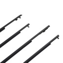4 PCS DOOR BELT MOULDING WEATHERSTRIPS 75710?47021 OUTSIDE WINDOW SEAL BELTphoto 15