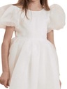 Krásne dievčenské šaty Sara biela, 104 Veľkosť (new) 104 (99 - 104 cm)