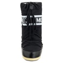 Topánky Ženy Snehule Vysoké Moon Boot Nylon Čierne Dominujúci vzor logo