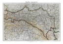 Mapa Galície / Galície 1918 - 70x50cm - Herrich Alwin Názov Wymiary