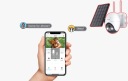 4x SOLAR WIFI PTZ WIRELESS 5MPx БЕСПРОВОДНАЯ КАМЕРА ДЛЯ МОНИТОРИНГА