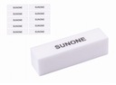 SUNONE ПОЛИРОВАЛЬНЫЙ БЛОК БЕЛЫЙ 10 ШТ.