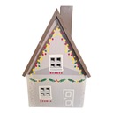 Деревянный светодиодный рождественский домик