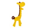 Silikónové hryzátko na zúbkovanie žltá žirafa Druh iný