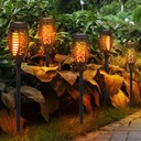 Лампа SOLAR TORCH Светодиодные солнечные садовые лампы с пламенем