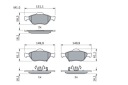 BOSCH DISQUES PLAQUETTES TOYOTA YARIS P9 DE 2005photo 13