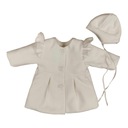 ПАЛЬТО ЭКРУ Крестильная шапка Осень 68