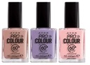 AVON ZESTAW Lakierów paznokci 60 seku Mermaid Tail Mauve It Think Fast Pink