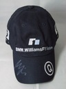 CZAPKA BMW WILLIAMS F1 NICK HEIDFELD AUTOGRAF ORIGINAL 