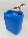 Канистра Bubble для воды с краном, 10л, синяя